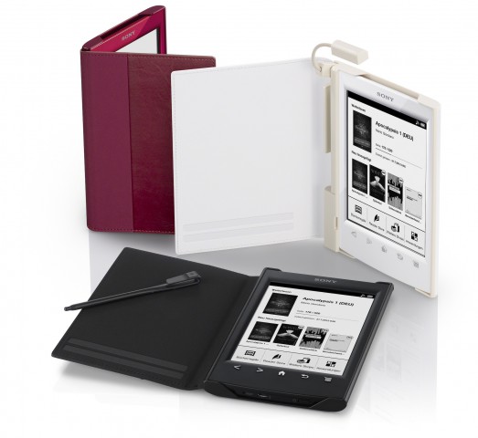 Sony Reader PRS-T2 - in weiß, schwarz und rot sowie mit Zubehör erhältlich (Bild: Sony)
